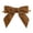 Coffee, variant on 12Pcs Velvet Bows for Christmas Tree 3 Inch Wreath Gift Bows Vintage Xmas Velvet Ribbon Bow Ornaments for Xmas Farmhouse Tree Garland Craft DIY Wrapping Decorative