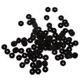 thumbnail image 1 of espaciadoras de cuero PU especial, 100 Uds., fabricación de joyas redondas, 10mm, negro Zulema Granos del espaciador de los granos del espaciador, 1 of 8