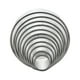 thumbnail image 1 of Juego de cortadores de galletas redondos de acero inoxidable, 11 cortadores circulares de galletas, moldes redondos para anillos de rosquilla para hornear, 1 of 5