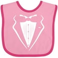 thumbnail image 3 of Inktastic Tuxedo Boys Baby Bib, 3 of 4