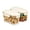 2 Standard, variant on Sorbus 2-Pack Standard Narrow Food Storage Containers with Lids, Clear, Stackable