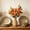 Orange, variant on Realistic Artificial Lilies Wedding Decor, 31.5" Long Faux Lily s Home Hotel Vase Arrangement, Lifelike Real-Touch Fake Flowers for Table Centerpiece