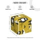 thumbnail image 4 of Balery Cartoon Bear Yellow Porta Pañuelos de Cuero con Estampado – Funda Moderna Cuadrada para Caja de Pañuelos, Dispensador 5x5x5'', 4 of 7