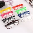 thumbnail image 5 of Monture de Lunettes Rétro pour Femmes Verres Transparents Marque Lunettes Oeil Clair, 5 of 5