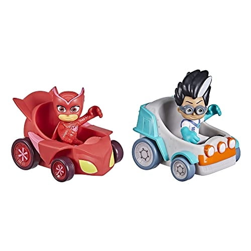 PJ Masks Owlette vs Romeo Battle Racers Toy, vehículos y figuras de acción para K PJ Masks PJ Masks