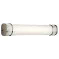 thumbnail image 3 of 1 Light Linear Bath Vanity Approved For Damp Locations With Transitional Inspirations 4.5 Inches Tall By 24.75 Inches Wide Kichler Lighting 11142Niled, 3 of 3