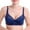 Dark Blue, variant on Clearance Under $5 Pitauce Push Up Bras for Women No Underwire Lace Embroidery Sports Bras High Support Comfortable Breathable Underwear Everyday Bras