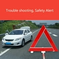 thumbnail image 3 of ZPAQI Roadside Safety Reflective Warning Triangle, Collapsible, 3 Pack, 3 of 10