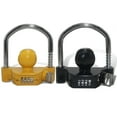 thumbnail image 2 of Yellow Key-Password Type Trailer Lock, Key Type Trailer Lock, Stainless Steel Home Anti-Theft Lock, Flower Basket Type Car Lock, Trailer Hook, 2 of 3