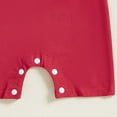 thumbnail image 6 of JUMESG Baby Romper Baby Short Sleeve Bodysuits Summer Boys Girls 0 3 6 9 12 18 24 Months,Red 12-18 Months, 6 of 6