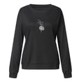 thumbnail image 3 of Gibobby Sudaderas para mujer oferta Sudadera de otoño para mujer suéter de Halloween(Negro,G), 3 of 4