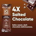 thumbnail image 4 of IQBAR Salted Chocolate Protein Bars - Vegan Energy Bars - High Fiber Vegan Snacks - 4 Count Box, 4 of 6