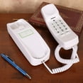 thumbnail image 3 of Golden Eagle GE5303 Trimline Corded Telephone Phone Touch Tone Desk Wall White, 3 of 8