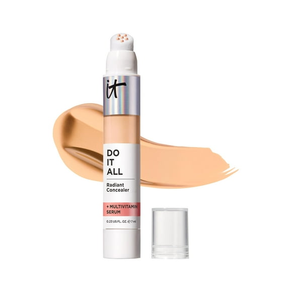 Concealer IT Cosmetics Do It All, luz radiante, media cálida