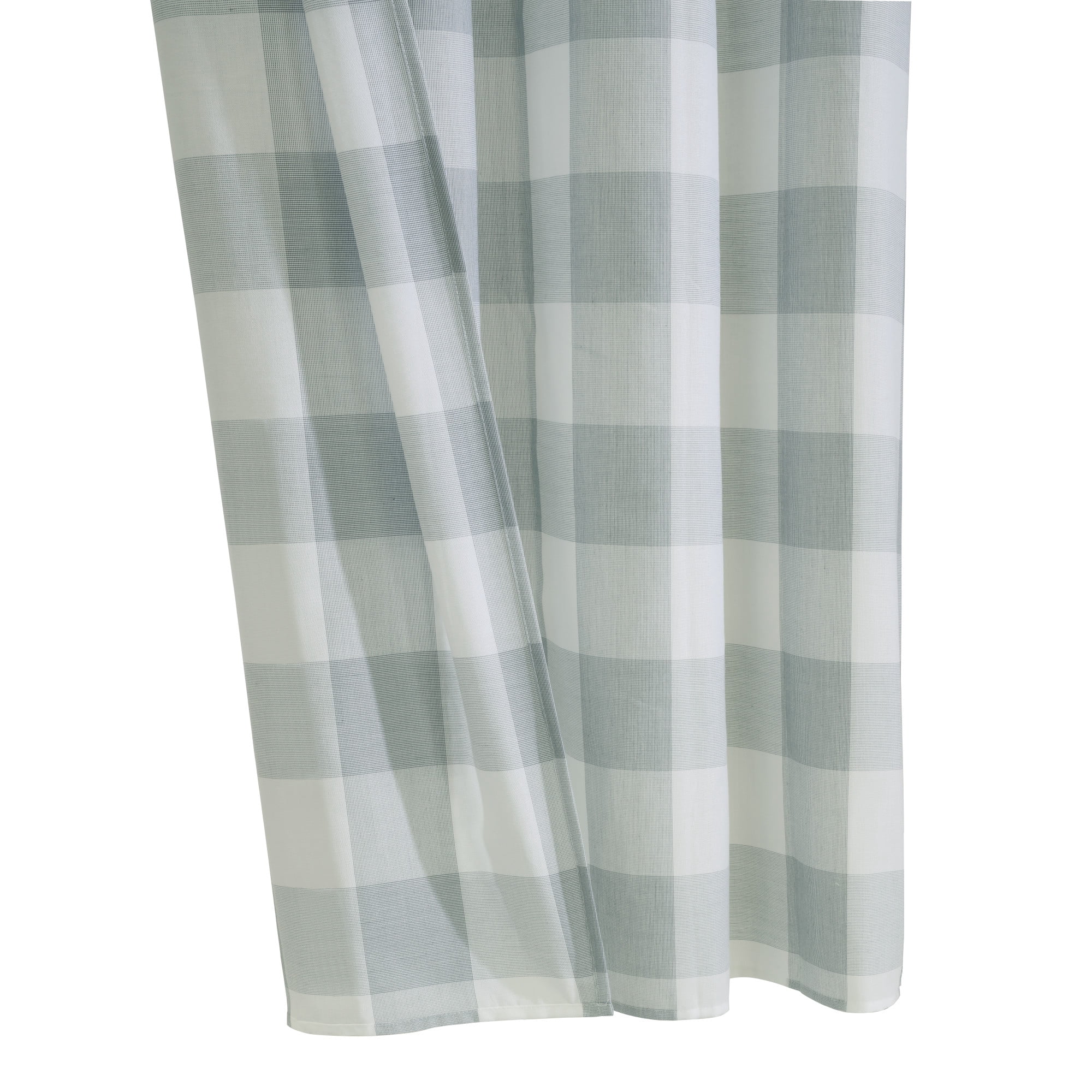Loft Living Gianna Light Filtering Grommet Indoor Curtain 52 x 63 in Grey