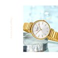 thumbnail image 3 of CURREN Montre Décontractée Femme Mode Or Quartz Diamant Acier Inoxydable Étanche Date Montre-Bracelet Femme, 3 of 5