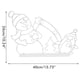 thumbnail image 5 of Adornos animados de Navidad Diversión navideña Adornos animados Cadena de luz Jardín Nieve Resplandeciente Marco decorativo Signo Interior Celebración al aire libre Decoración ANGGREK Otros, 5 of 8