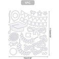 thumbnail image 2 of Graduation Party Cutting Dies Bachelor Cap Balloon Die Cuts for DIY Scrapbooking Festival Greeting Cards Making Paper Cutting Album Envelope Decoration, 2 of 7