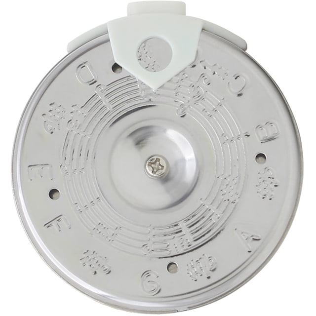 FRCOLOR pitch pipe Pitch Pipe Tuner 13-tone Note Selector Music Accessory Tuning Device Supply,2.74"X2.74"X0.47"
