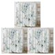 thumbnail image 2 of Cortina de ducha de flores de color agua beige Inteprter YL456-7 180cm * 180cm, 2 of 6