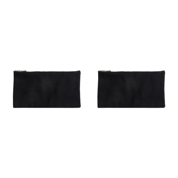 Speravity Bolsa de herramientas impermeable de tela, construcción de lona resistente para máxima durabilidad, bolsa de herramientas de lona negro 2Conjunto