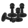 thumbnail image 3 of 4 Housses de Protection Support de Poteau de Tente Extérieure Auvent de Camping Randonnée Noir, 3 of 8