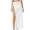 White, variant on IROINNID Women's Swimsuit Cover Up Mesh Bikini Swimwear Beach Cover-Ups Wrap Skirt Full Elastic Waist Long Solid Color Skirt
