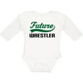 thumbnail image 3 of Inktastic Future Wrestler Boys Long Sleeve Baby Bodysuit, 3 of 5