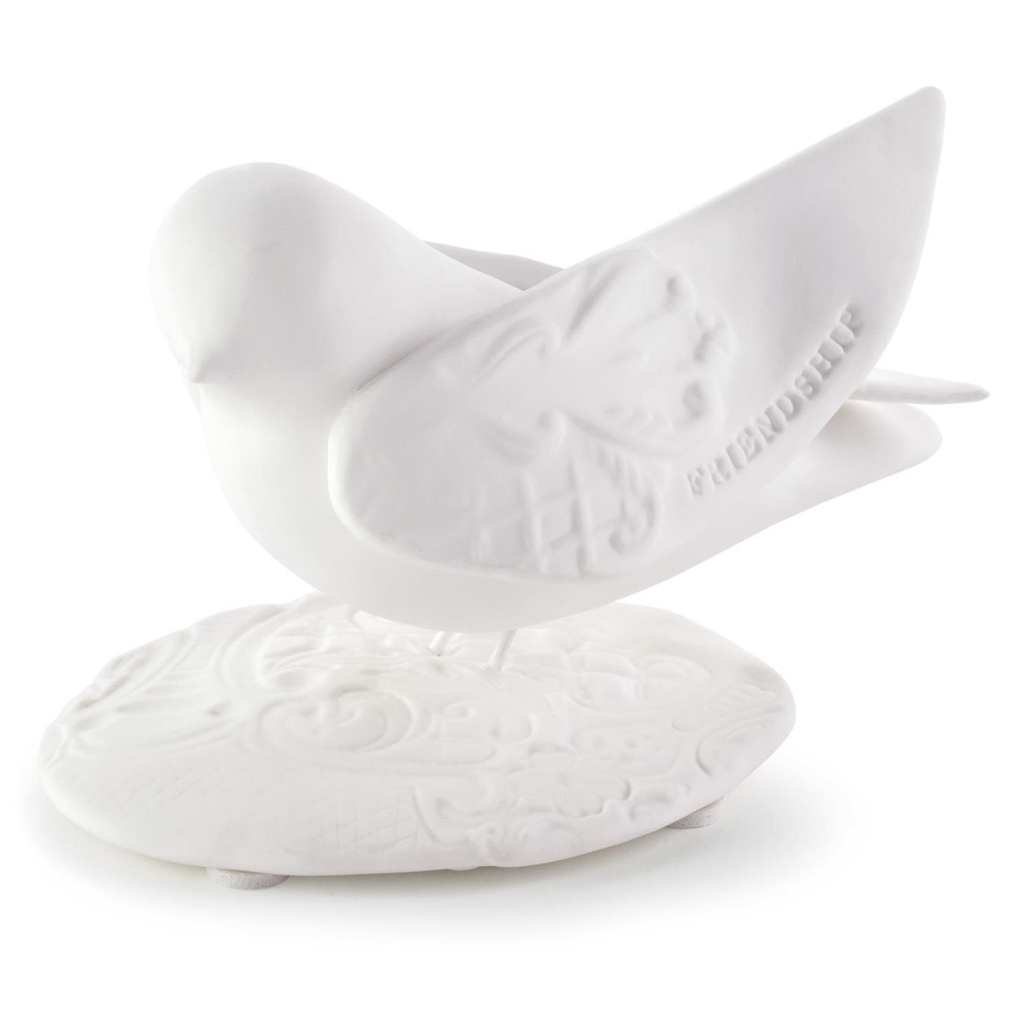 Family Always Ceramic Bird Figurine NEW KIM MALLORY HALLMARK ORNAMENT