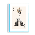 thumbnail image 1 of Playing Cards Club K patron Carpeta combinada de protección de páginas, 1 of 3