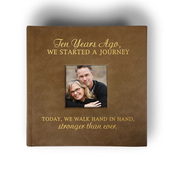 Ten Years Together Anniversary Photo Album