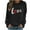 Black, variant on WXLWZYWL Trendy Sweatshirts For Women 2023 Women Casual Valentine'S Day Printing Long Sleeve Tops Hoodless Sweatshirts