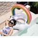 thumbnail image 2 of Rainbow Inflatable Pool Ring Floating Swimming Ring for Swimming Pool for Adults, 2 of 5