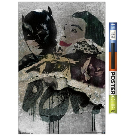 DC Comics - Batman - Grunge Wall Poster, 22.375" x 34"