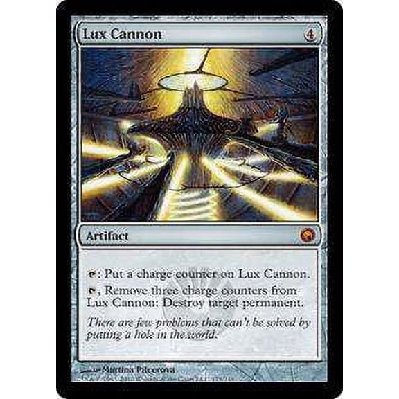MtG Scars of Mirrodin Mythic Rare Lux Cannon #173