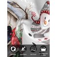 thumbnail image 7 of Grey Snowman Christmas Cloth Napkins Set of 4 Reusable Dinner Napkins, Xmas Snowflake Birds Berry Winter Cocktail Napkin Washable Table Napkins for Wedding/Holiday Party/Baby Shower 20"x20", 7 of 7