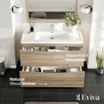 thumbnail image 4 of Eviva Smile 48" White Oak Freestanding Modern Bathroom Vanity w/ White Integrated Top, 4 of 7