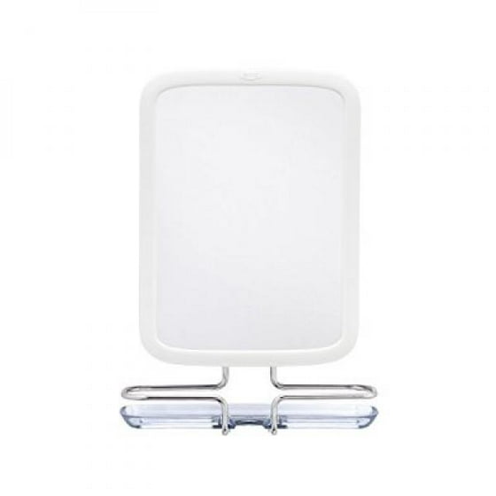 Oxo Good Grips Fogless Shower Mirror With Razor Holder And Tool Free Oxo Good Grips Fogless Shower Mirror With Razor Holder And Tool Free Adhesive Mount White Com