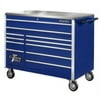 55" 11 Drawer Professional Roller Cabinet - Blue