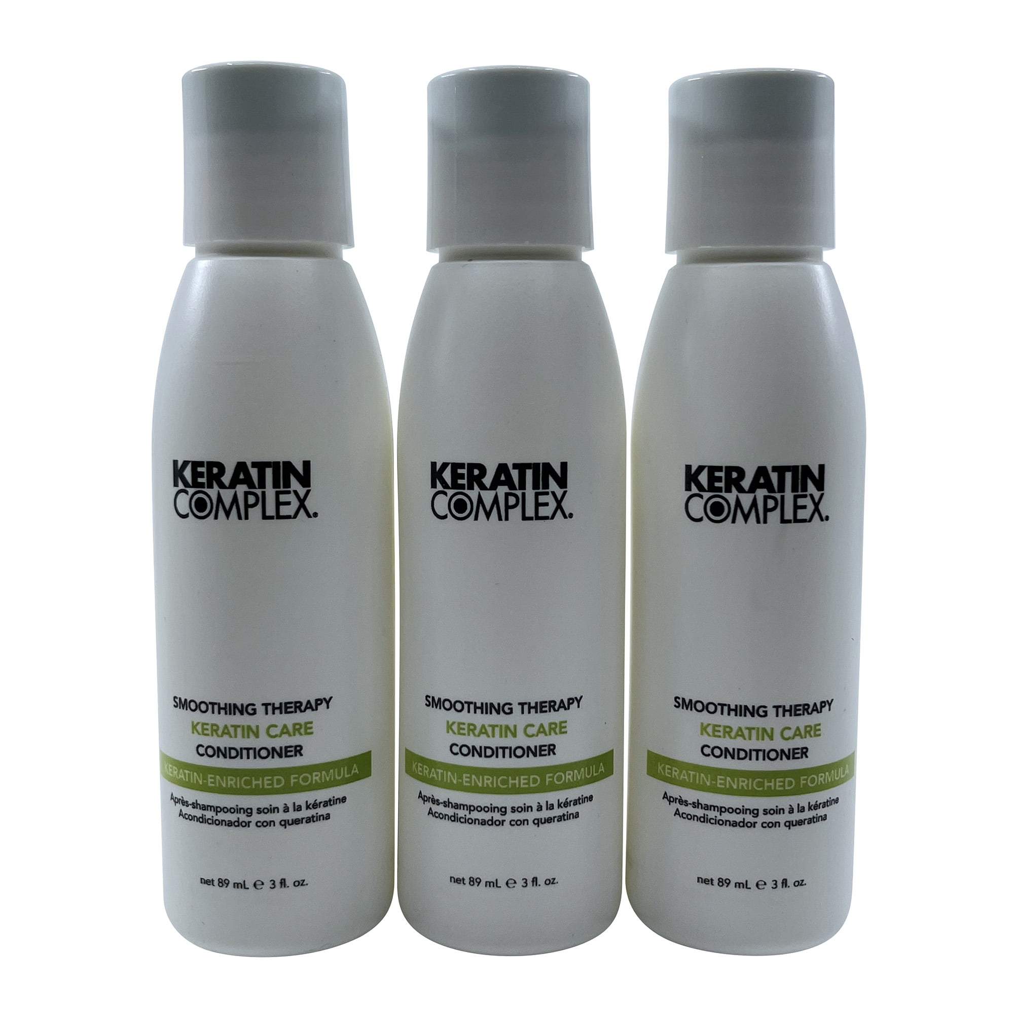 Keratin Complex Smoothing Therapy Keratin Care Conditioner 3 oz Set of