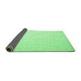 thumbnail image 2 of Ahgly Company Indoor Round Abstract Emerald Green Contemporary Area Rugs, 3' Round, 2 of 4