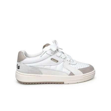 

Palm Angels Woman University White Leather Sneakers