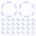 thumbnail image 1 of NUOLUX 100Ud Pequeñas Ventosas Transparentes Para Con Doble Agujero De Fuerte Succión, 1 of 8