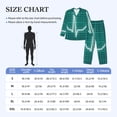 thumbnail image 4 of Sikiie ECG Wave Mens Pajama Set, Soft Warm Long Sleeve Sleepwear, Cozy Button-Down Pjs for Men-Medium, 4 of 7