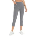 thumbnail image 3 of Women's Petite/Regular/TallCropped Yoga Dress Pants Capris Stretchy Work Ankle Pant, 3 of 6