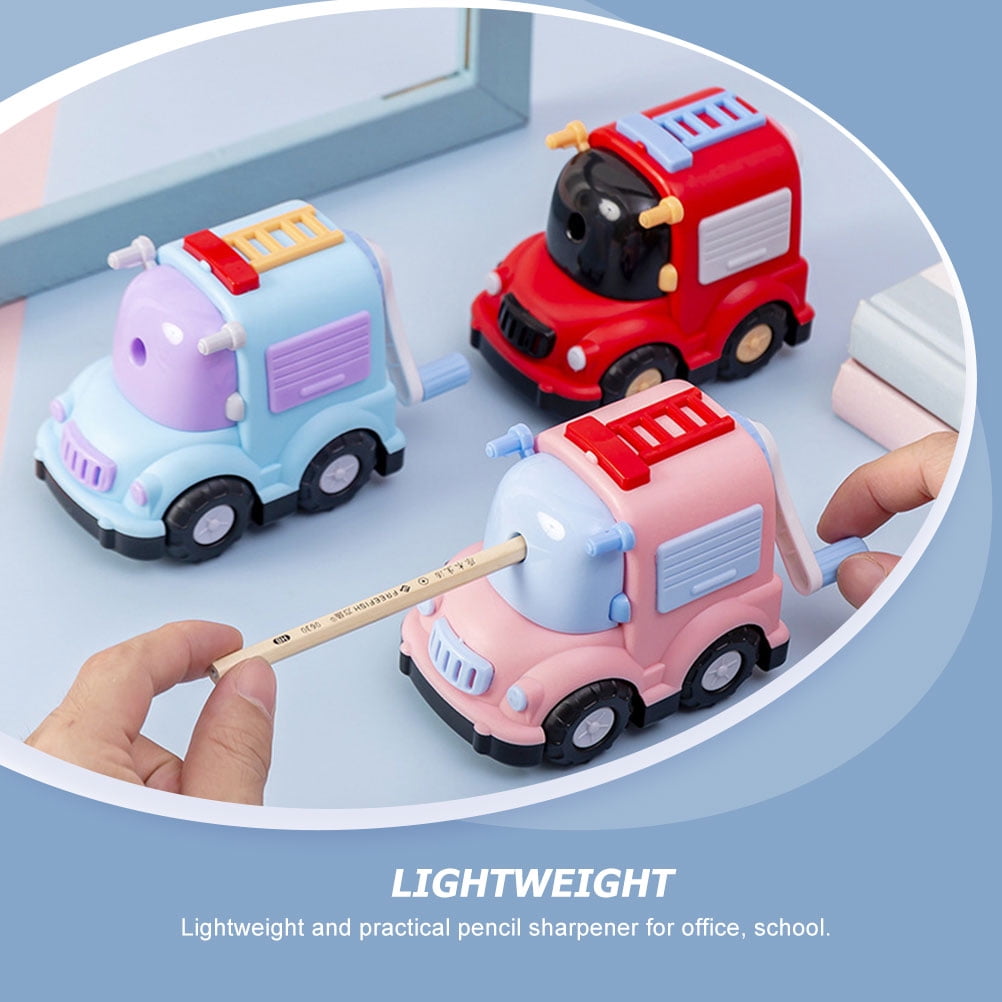 Pencil sharpeners Cartoon Pencil Sharpener Carshaped Manual Pencil