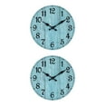 thumbnail image 4 of Guardoinrt Hanging Wall Clock Durable Construction For Long-lasting Easy To Read Decorative Wall Clock As Shown type 1 2Set, 4 of 6