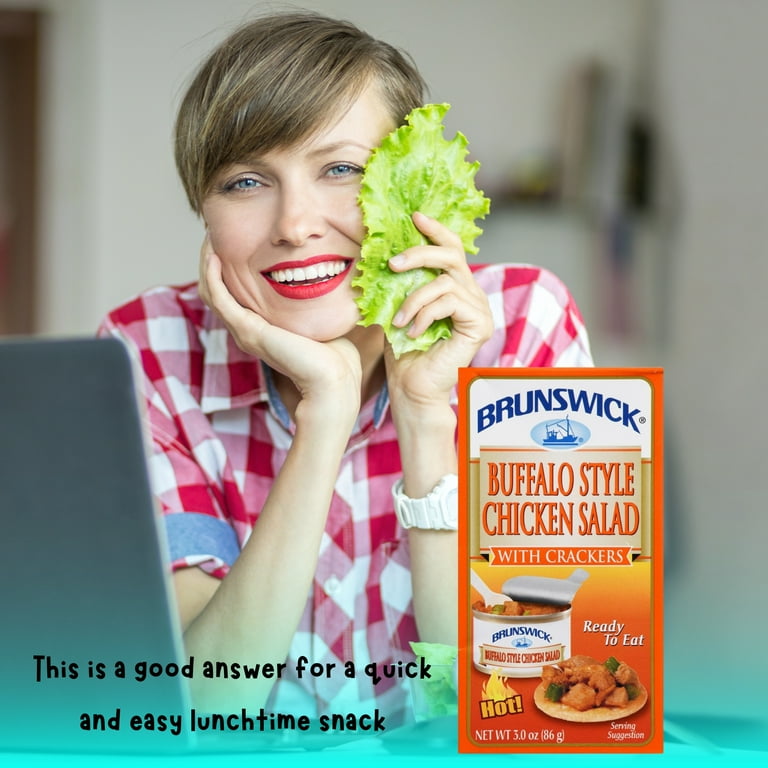 A1 Unlimited Buffalo Style Chicken Salad with Crackers, Ready-to