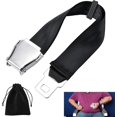 thumbnail image 1 of Airplane Seat Belt Extender with Storage Pouch,Adjustable Airplane Belt Extension with Metal Buckle,Compatible with Most Airlines & Some Cars,Travel Accessory, 1 of 7