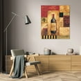 thumbnail image 3 of Gregory Gorham 28x35 Gallery Wrapped Canvas Wall Art Titled - Chateau Vin, 3 of 4